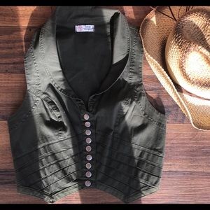 πΏXCVI Wearables Vest Dark Green SM